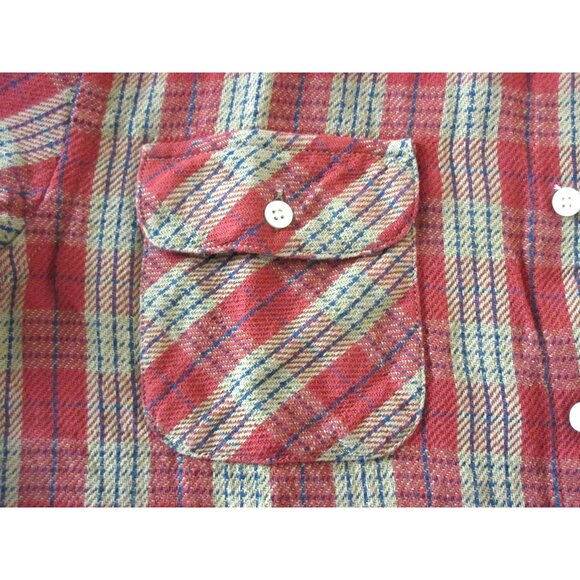 Levi's Strauss Men's Authentic Western Wear button Up Vintage Flannel Shirt NWT - Picture 9 of 10